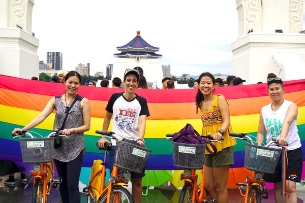 ▲▼台灣首度舉辦亞洲彩虹騎行。（圖／彩虹平權大平台提供）