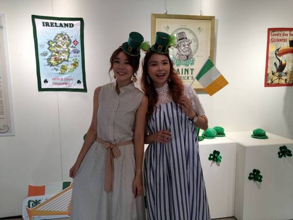 ▲桃園A8藝文中心，舉辦「世界音樂在A8-聽見愛爾蘭」特展