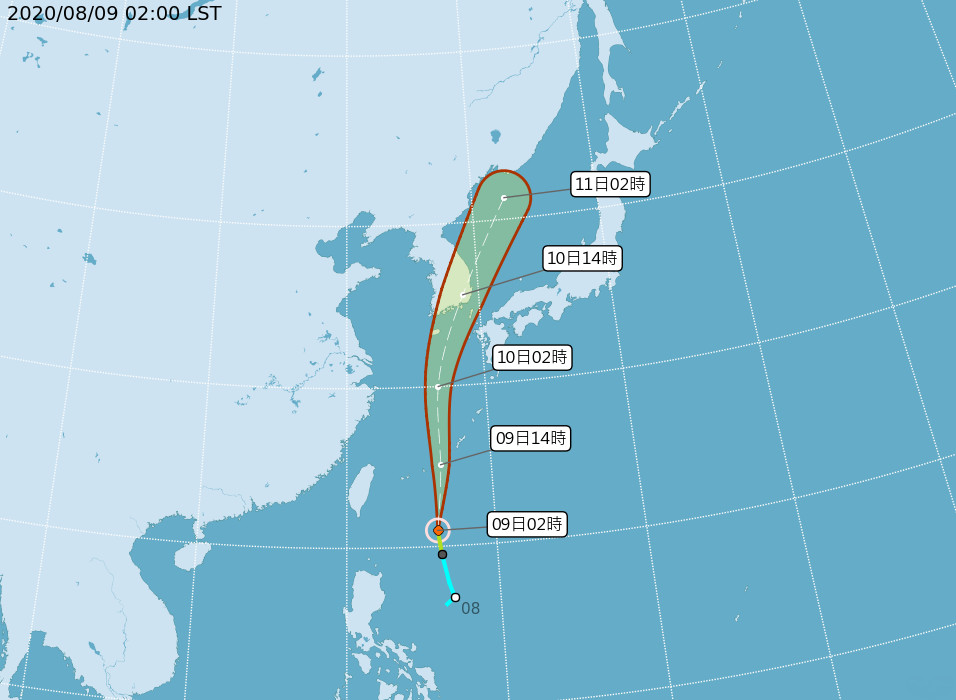 天氣圖。（圖／氣象局）