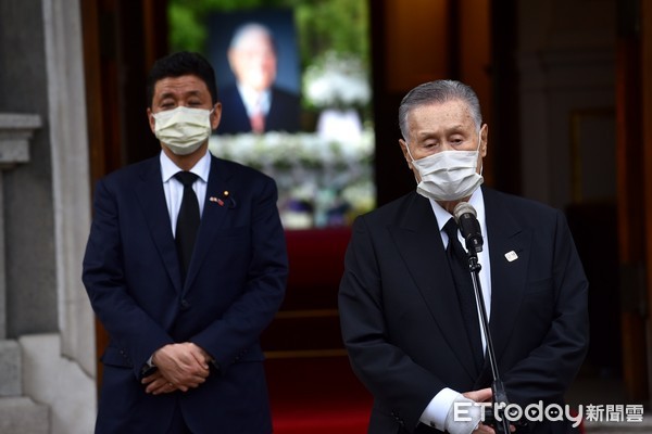 ▲森喜朗（右）已在8月9日率團赴台北賓館弔唁李登輝。（資料照／記者李毓康攝）