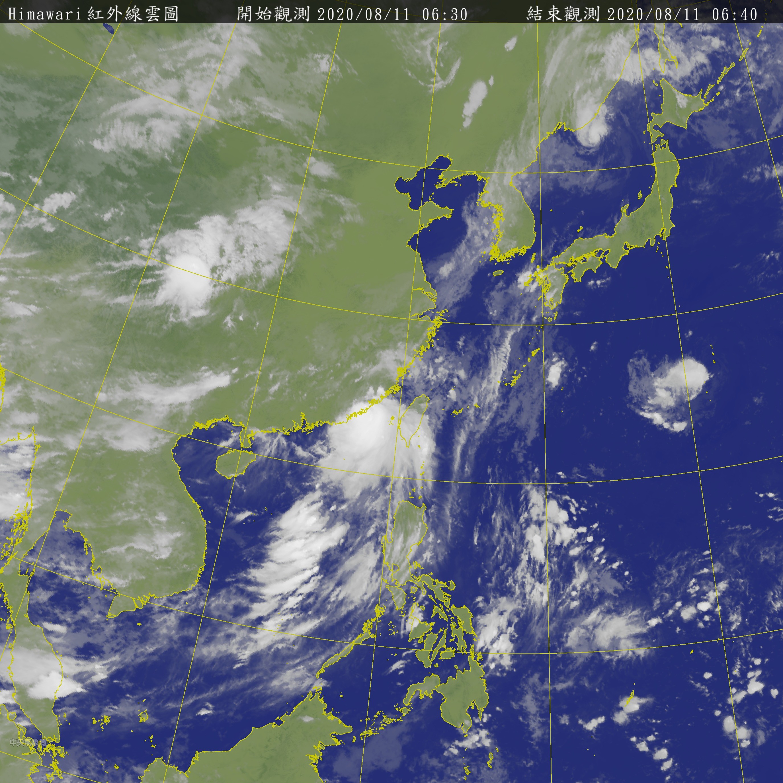 天氣圖。（圖／氣象局）