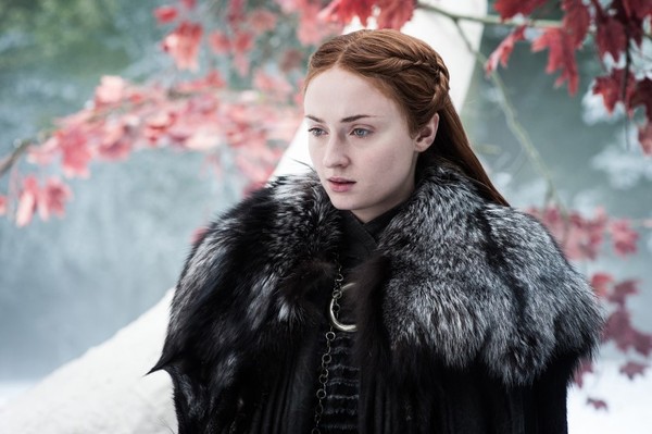 ▲▼《冰與火之歌：權力遊戲》（Game of Thrones）的蘇菲．特納（Sophie Turner）說，她參與選角時，能從比她更優秀的演員中勝出，就是因為她的追蹤者比較多。（圖／Helen Sloan/HBO）