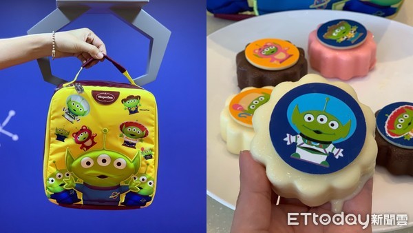 ▲▼哈根達斯推出玩具總動員冰淇淋月餅禮盒。（圖／記者蕭筠攝）