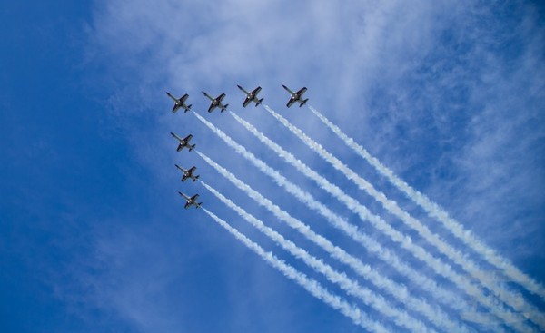 雷虎小組成立67年　空中舞者飛行技術精湛
