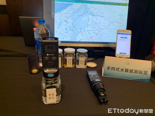 ▲工研院啟動「台灣智慧水聯網」　三大感測器全天監測水質變化。（圖／記者姚惠茹攝）