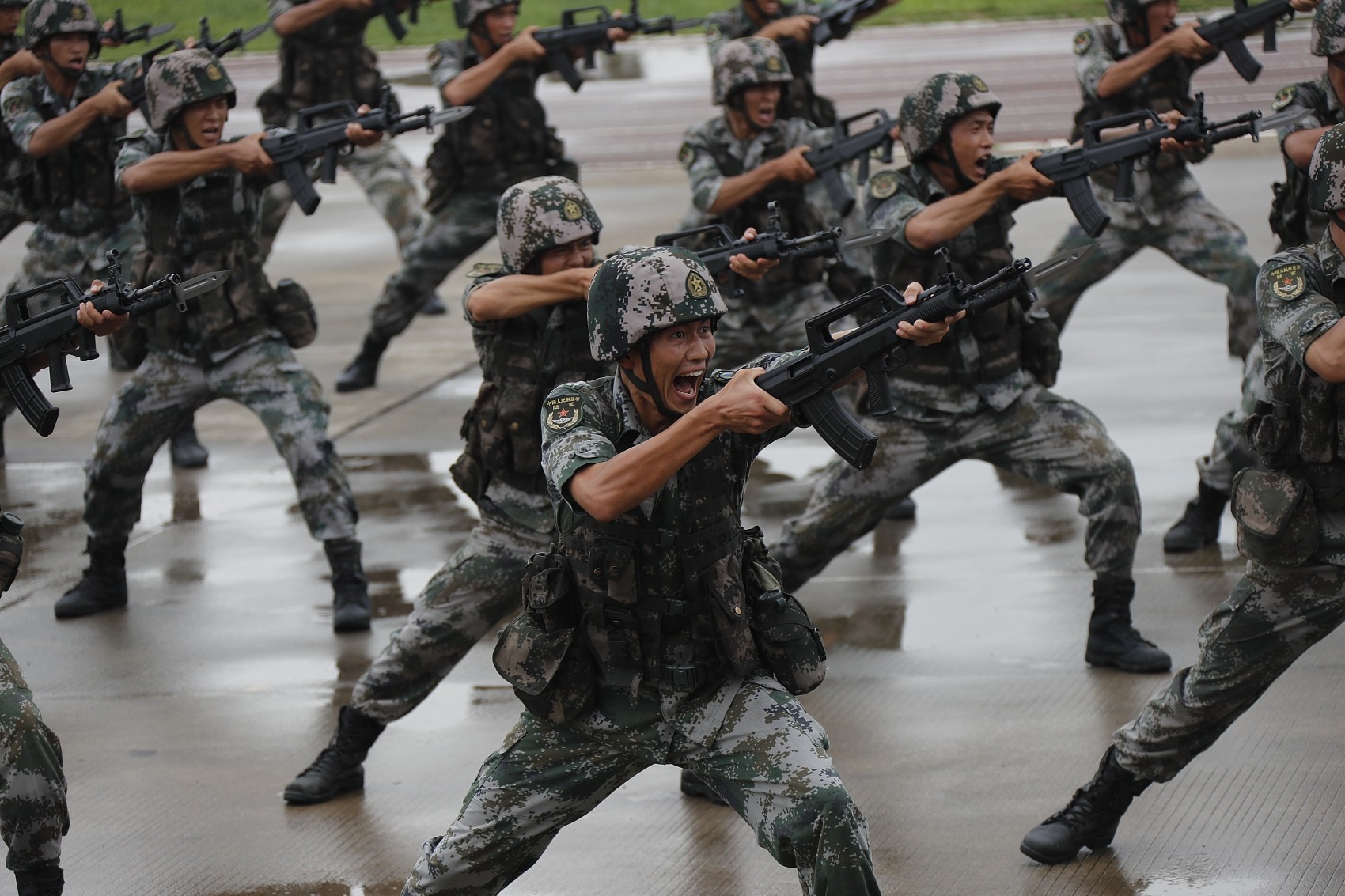 ▲中共解放軍,陸軍,武統,大陸軍隊。（圖／CFP）