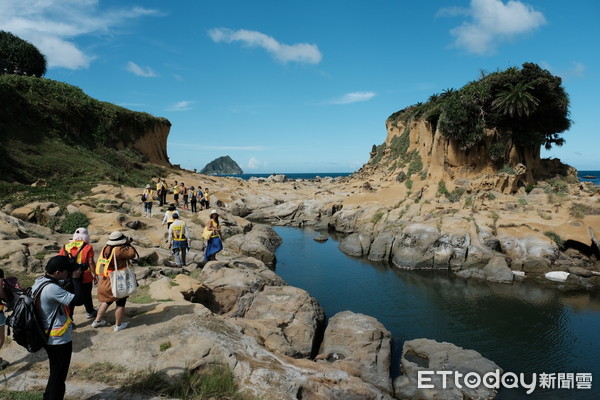 ▲和平島岩石區,基隆嶼。（圖／記者彭懷玉攝）