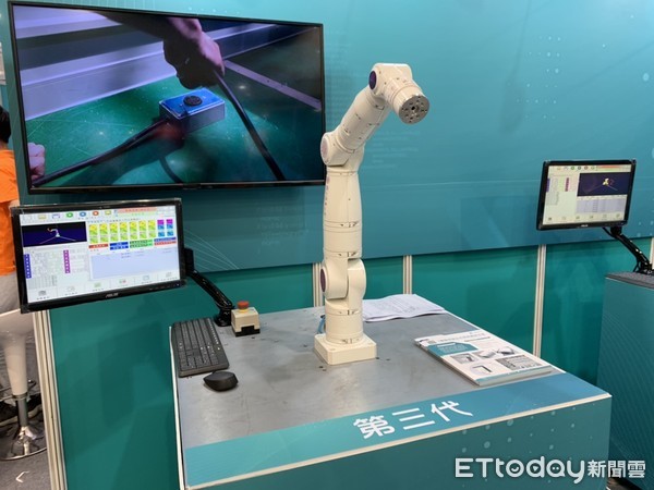 ▲工研院大秀智慧機器人成果　助產業數位轉型迎智慧製造。（圖／記者姚惠茹攝）