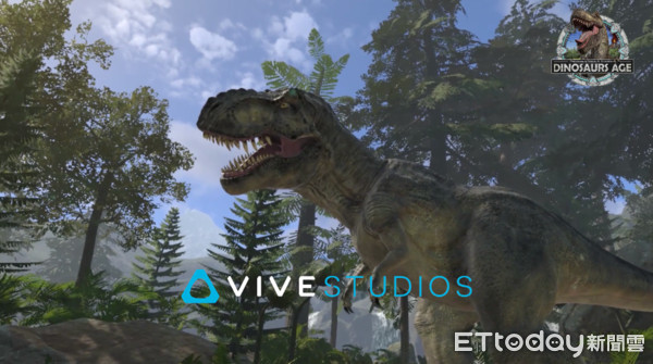 ▲VIVE Studios首款原創自製XR擴展實境內容《VIVE XR 科幻傳送門：跨越虛實恐龍叢林》。（圖／HTC提供）
