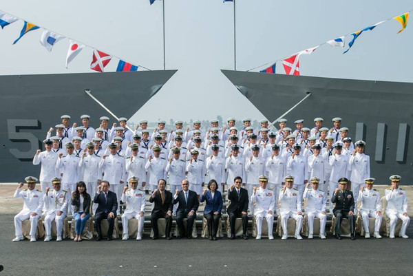▲▼2018年兩艘美國派里級巡防艦正式在台灣成軍。（圖／翻攝自Facebook／美國在台協會 AIT）