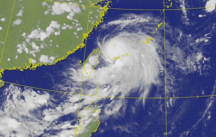 ▲▼巴威颱風，衛星雲圖。（圖／氣象局）