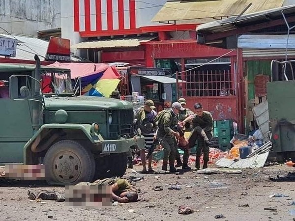 ▲▼  菲律賓南部24日發生2起爆炸案，奪走至少15條人命，另有78人受傷。（圖／路透）