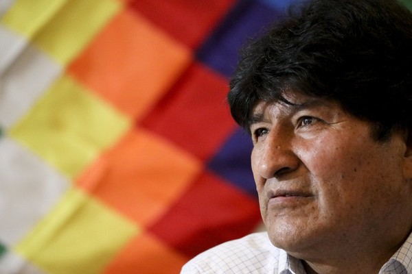 ▲玻利維亞前總統莫拉萊斯（Evo Morales）。（圖／達志影像／美聯社）