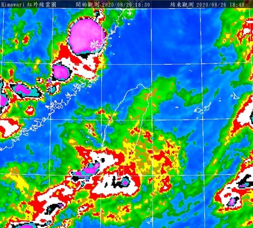 ▲▼豪雨、大雨特報。（圖／中央氣象局）