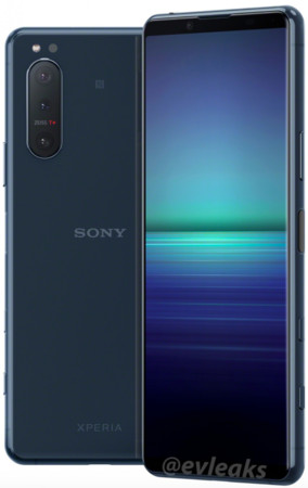 ▲▼Xperia 5 II渲染圖。（圖／翻攝自推特）