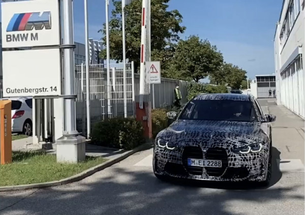 ▲BMW M3 Touring上路測試。（圖／翻攝自Facebook／BMW M）
