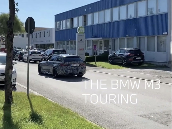 ▲BMW M3 Touring上路測試。（圖／翻攝自Facebook／BMW M）
