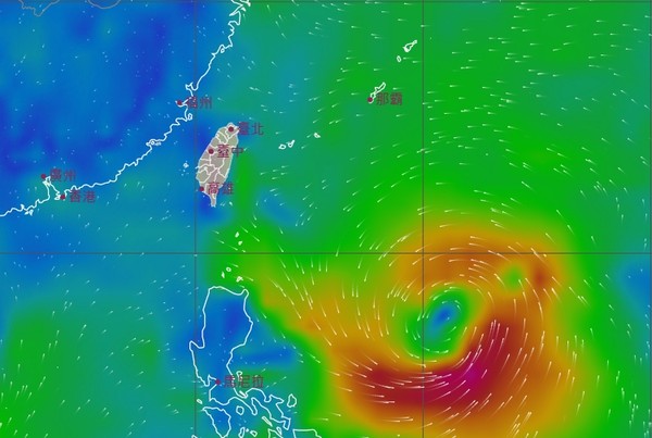 ▲▼菲律賓東方熱帶系統，最快週六成颱。（圖／中央氣象局）