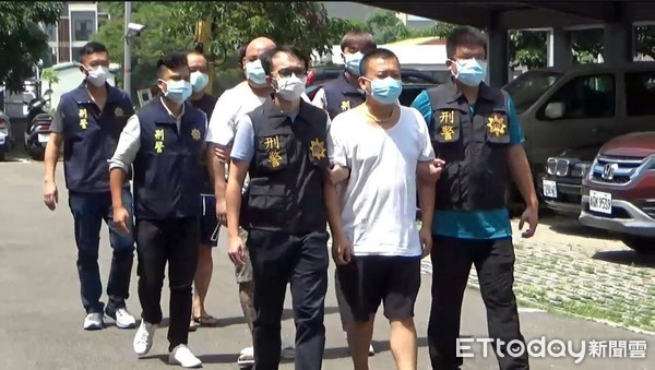 ▲▼檢警追查苗栗頭份PUB行刑式槍決造成1死3傷，逮捕9人送辦。（圖／記者李忠憲翻攝）