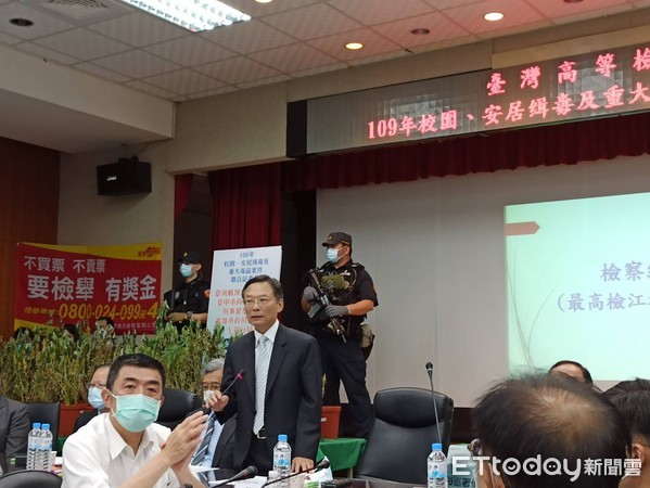 ▲台灣高檢署28日在屏東地檢署召開2020年「安居緝毒專案」，展示緝毒成果             。（圖／記者陳崑福翻攝）