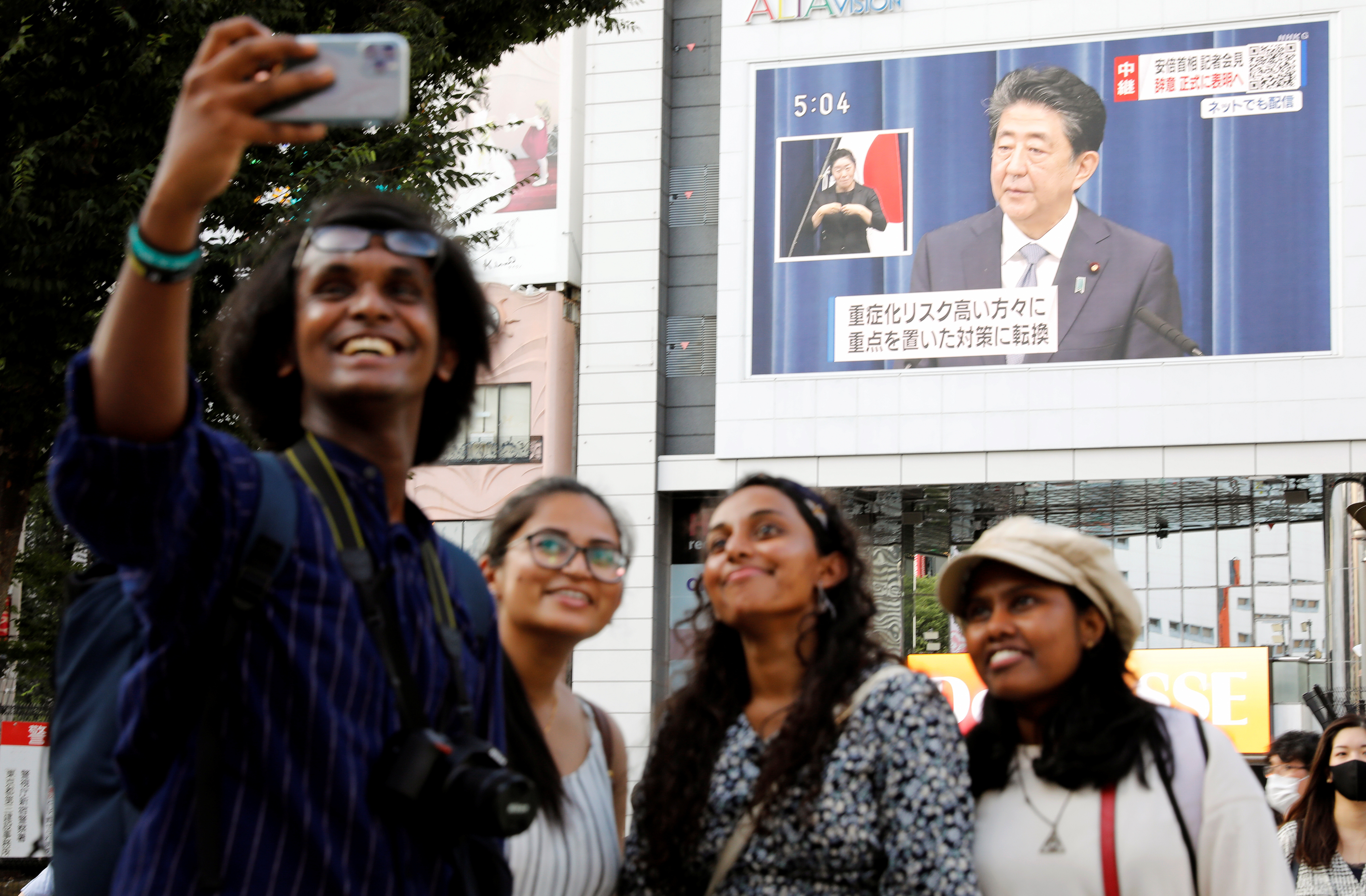 ▲▼日相安倍晉三宣布請辭，南韓青瓦台表態。（圖／路透社）