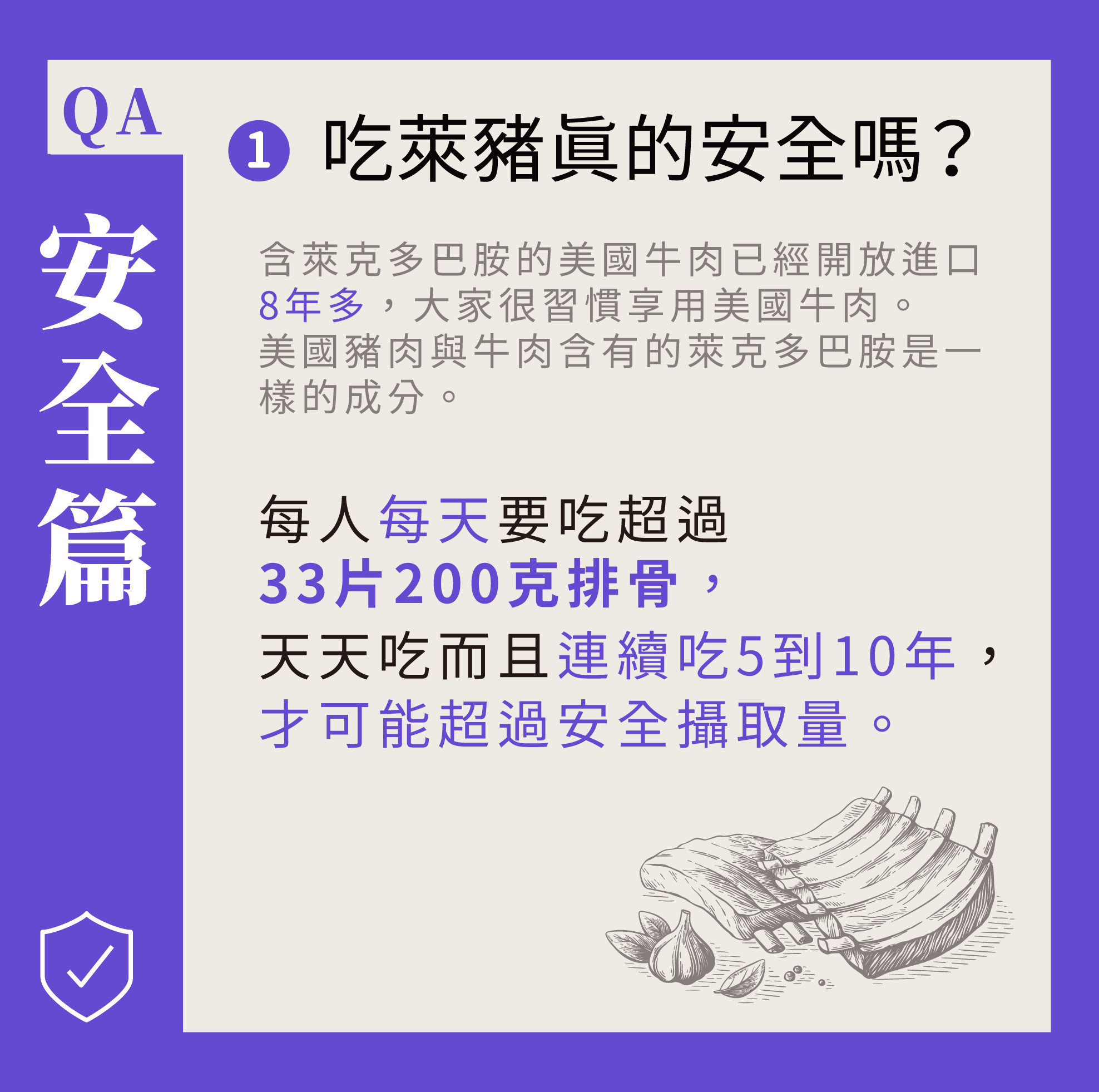 ▲▼農委會公布17點Q&A一次說清楚為何進口美豬牛。（圖／取自農委會臉書）