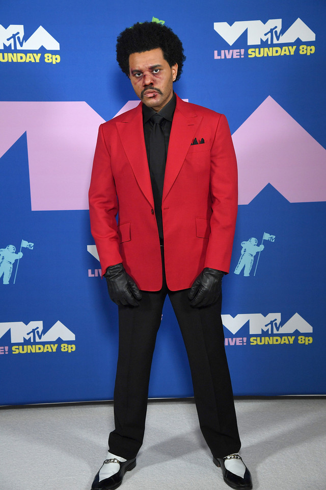 ▲饒舌歌手威肯（The Weeknd）,MTV VMA。（圖／CFP）