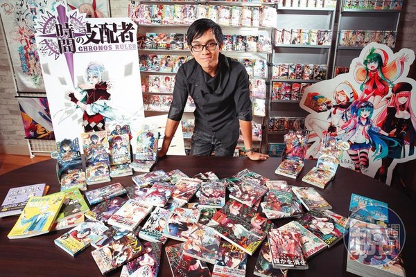 進軍日本漫畫圈10年，彭傑目前有4部作品在當地進行連載，創下台灣漫畫家在日發展的亮眼成績。