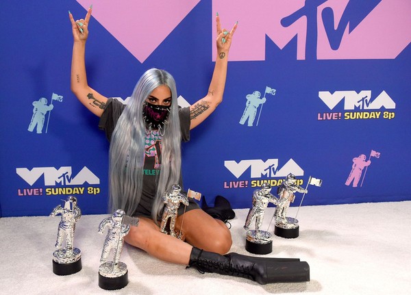 ▲女神卡卡,Lady Gaga,VMA,MTV VMA。（圖／CFP）