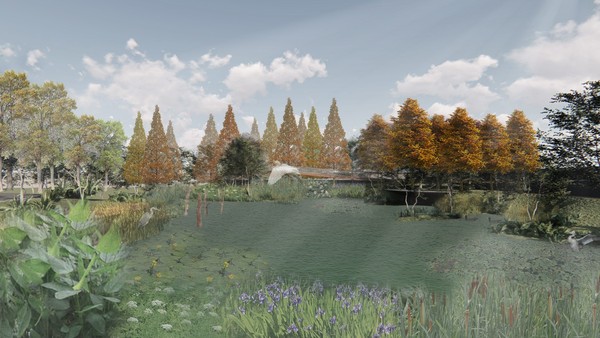▲雙溪河口濕地公園將於明（2021年）動工，預計明年年底完工。（圖／大地處提供）