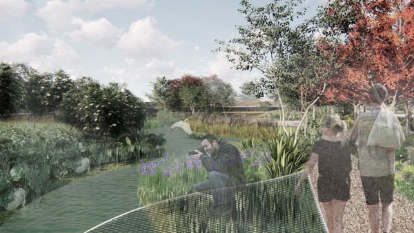 ▲雙溪河口濕地公園將於明（2021年）動工，預計明年年底完工。（圖／大地處提供）
