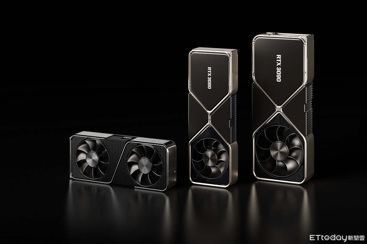 ▲輝達（NVIDIA）宣布推出採用Ampere架構的GeForce RTX 30系列繪圖晶片，為GeForce有史以來最大的世代躍進。（圖／NVIDIA提供）