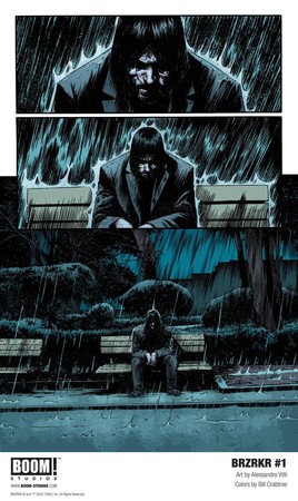 「悲傷基努」也在基哥同意下改編放入漫畫中。（翻攝自Boom!Studios官網）