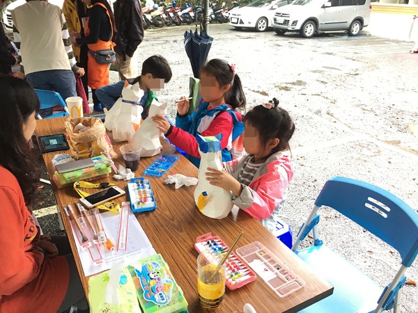 ▲▼親子繪貓互動彩繪DIY，小朋友擔任動物小尖兵。（圖／北市府提供）