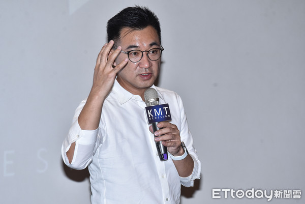 ▲▼國民黨數位黨部APP發表會,國民黨主席江啟臣。（圖／記者李毓康攝）