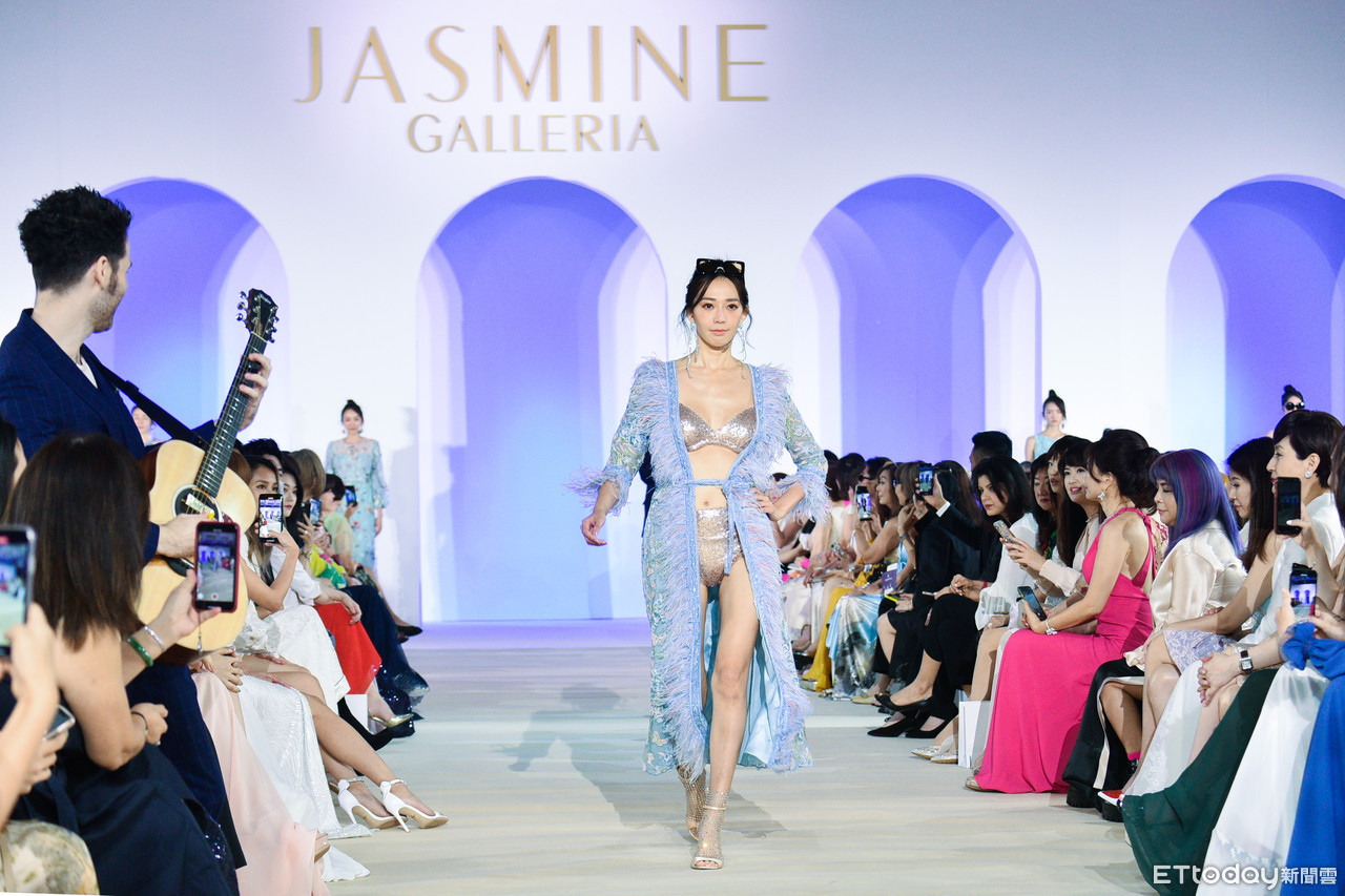 ▲▼王心恬出席美國芝加哥時尚訂製禮服品牌JASMINE GALLERIA 2021 Resort 時尚大秀。（圖／記者張一中攝）