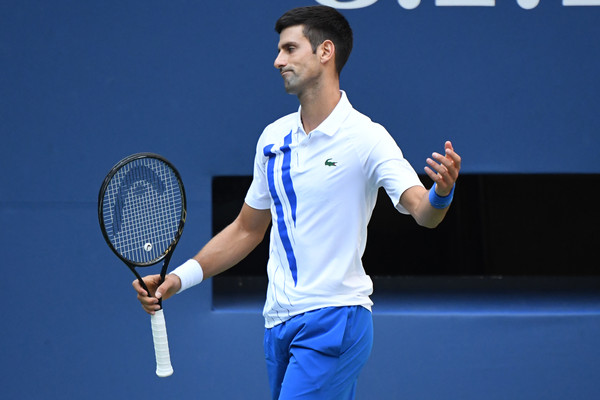 ▲▼球王喬科維奇（Novak Djokovic）因揮球擊中線審頸部，被美網主辦方判定失去參賽資格。（圖／路透）