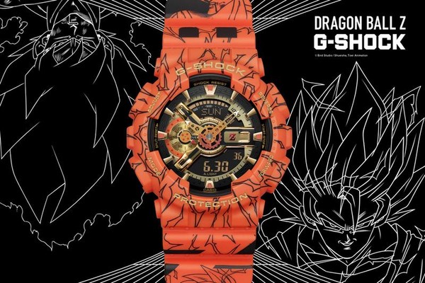 G-SHOCK七龍珠Ｚ聯名錶款本週六（9/12）台灣上市，準備開搶！