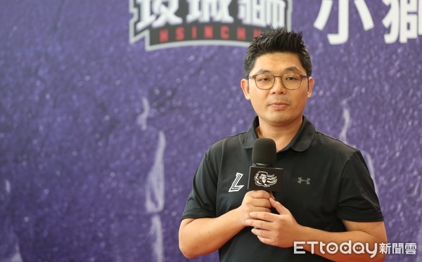 ▲▼新竹攻城獅領隊許毓仁。（圖／記者張克銘攝）