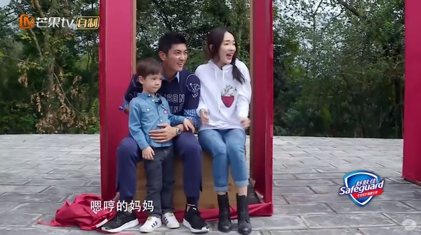 ▲▼杜江、霍思燕帶兒子嗯哼上節目。（圖／翻攝自YouTube／芒果TV）