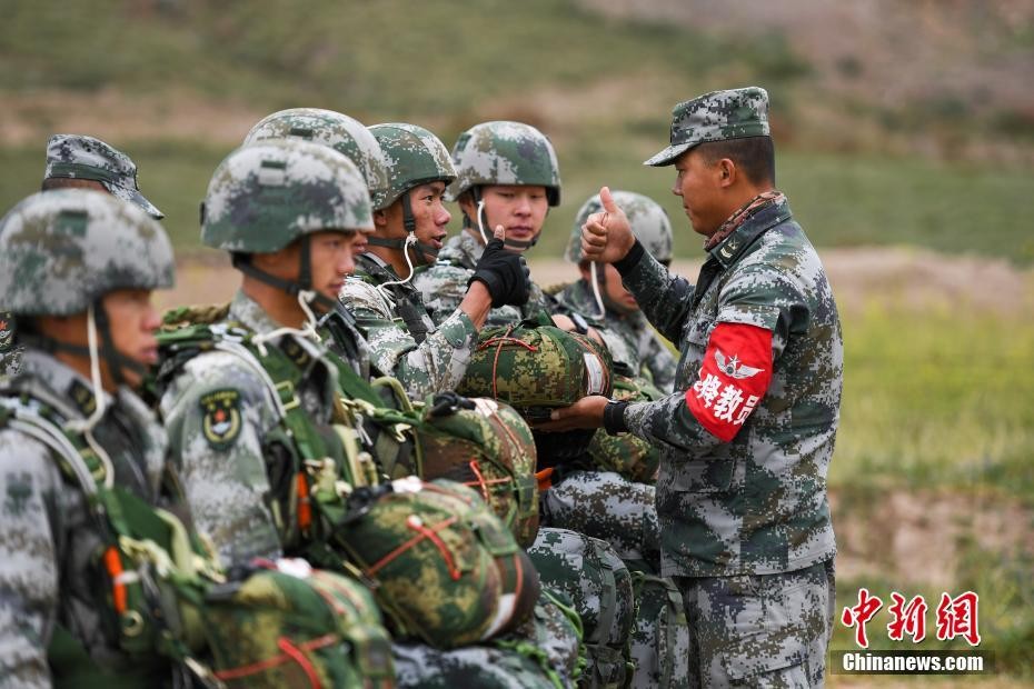 ▲▼解放軍西部戰區高原演練,印度,中印,西藏軍區。（圖／翻攝中新社）