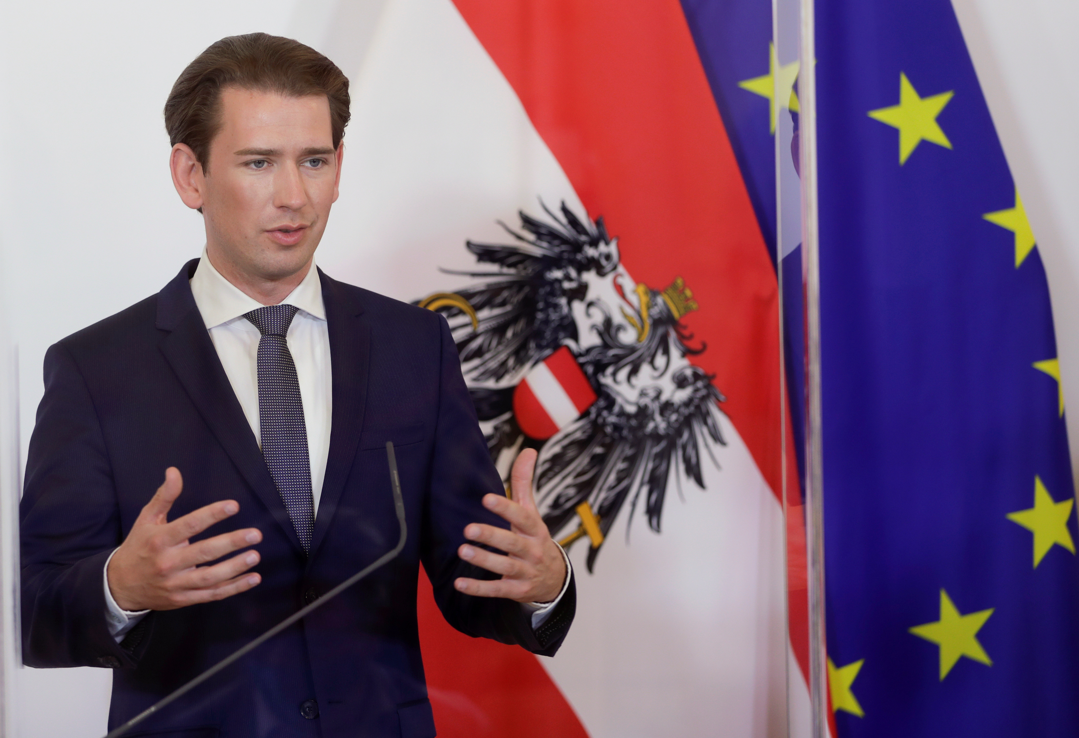 ▲▼奧地利總理庫爾茲（Sebastian Kurz）。（圖／路透）