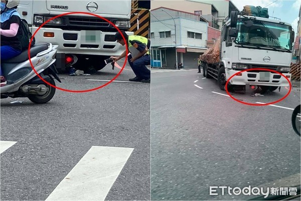 ▲▼    台南死亡車禍         。（圖／記者林悅翻攝）