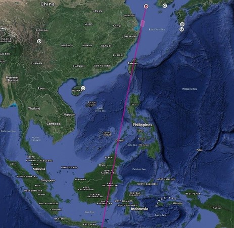 ▲大陸宣布海上發射長征火箭，點名飛過「中國台灣島上空」。（圖／翻攝自China航天微博）