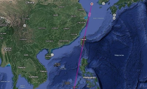 ▲大陸宣布海上發射長征火箭，點名飛過「中國台灣島上空」。（圖／翻攝自China航天）