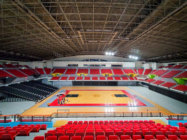 ▲新竹攻城獅主場將啟用NBA認證木質地板。（圖／新竹攻城獅提供）