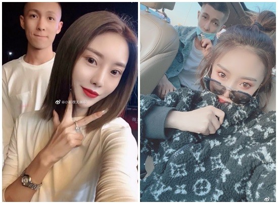 ▲劉倩楠和段宏楠。（圖／翻攝自劉倩楠微博）