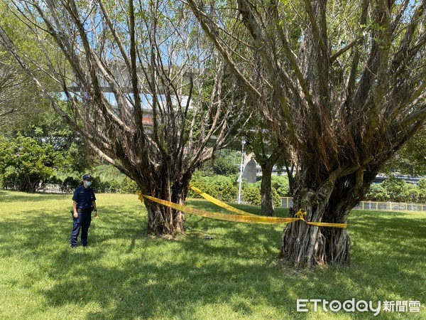 ▲▼北市舊兒童樂園有男子不明原因手腕刀傷，警消緊急送醫搶救。（圖／記者邱中岳翻攝）