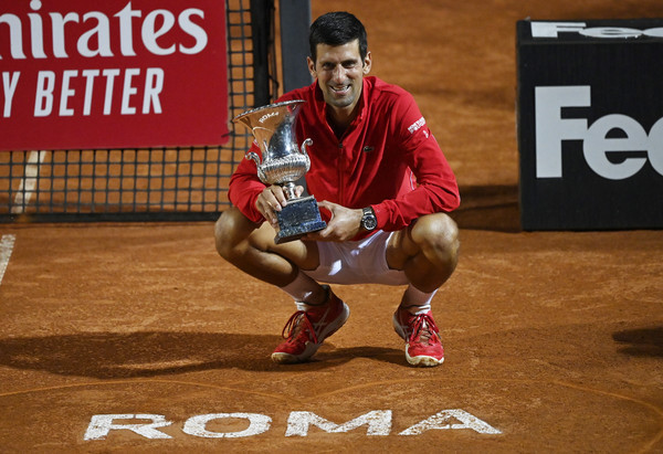 ▲▼羅馬大師賽，喬科維奇(Novak Djokovic)。（圖／路透）