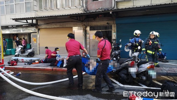 ▲▼台北市內湖區一安養中心失火，現場3人無生命跡象。（圖／記者黃彥傑攝）